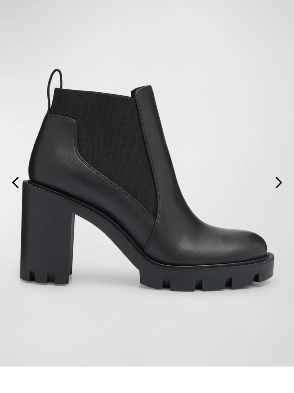 Christian Louboutin Platform Chelsea Boots-red bottom - Picture 6 of 9